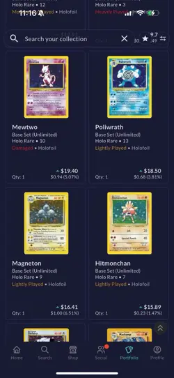 Vtg Pokemon Card Collection Lot Base Set Binder Holos WOTC HTF RARE 1st Ed Also - Image 5