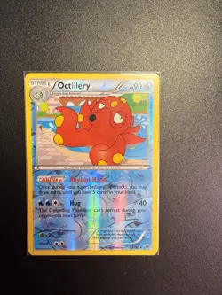 Pokemon TCG Octillery Breakthrough Reverse Holo Card 33/162 NM Condition - Image 1