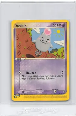 SPOINK 73/97 - NON-HOLO COMMON - Ex Dragon - 2003 POKEMON CARD - LP/P - Image 1