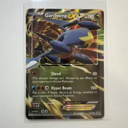 Pokemon Card - Garchomp EX XY167 Black Star Promo Holo Rare - Image 1