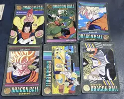 Dragon Ball Z Visual Adventure Lot Of 6 Cards TCG BANDAI 1996 (US SELLER) - Image 1