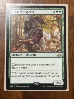 Magic the Gathering: Beast Whisperer - Guilds of Ravnica #123 - Image 1