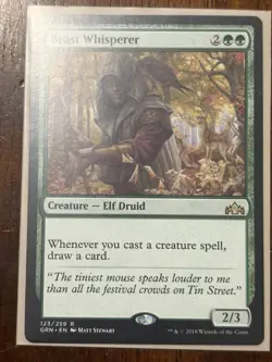 Magic the Gathering: Beast Whisperer - Guilds of Ravnica #123 - Image 3