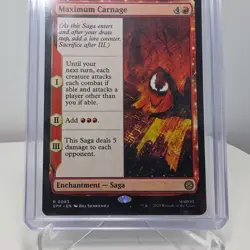 Maximum Carnage Marvel's Spider-Man Regular 0083 Magic The Gathering Mtg - Image 4