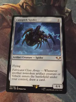 1x Canoptek Spyder NM-Mint, English Universes Beyond: Warhammer 40,000 MTG Magic - Image 2