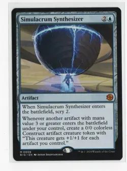 MTG - Simulacrum Synthesizer - Normal - OTJ: The Big Score - Near Mint - Image 1