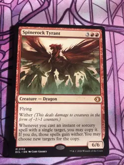 Spinerock Tyrant Lorwyn Eclipsed Regular - NM Mythic - Image 1