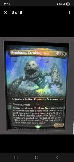 MTG Custom Commander EDH Goad Deck Rendmaw, Creaking Nest - Image 1