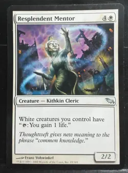 Resplendent Mentor 19/301 Shadowmoor Regular NM8 - Image 1
