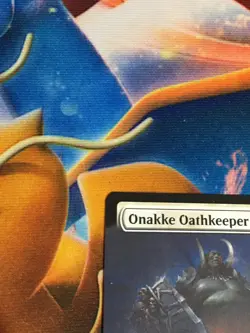 C5237 MAGIC MTG COMMANDER MASTERS ONAKKE OATHKEEPER #0755 NM RARE BORDERLESS - Image 3
