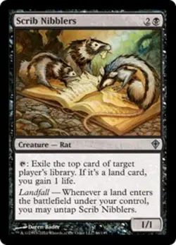 1 x Scrib Nibblers - Worldwake - NM-Mint - MTG - Image 1