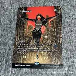 Silkguard Borderless 0037 Marvel’s Spider-Man MTG NM/M MAR Non Foil - Image 1