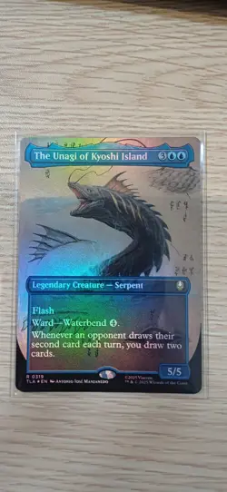 Unagi of Kyoshi Island | Foil | Borderless | MTG | TLA | Near Mint | English EN - Image 1