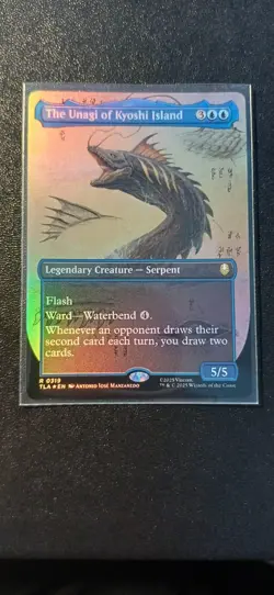 The Unagi of Kyoshi Island | Borderl | Foil | MTG | TLA | Near Mint | English EN - Image 1