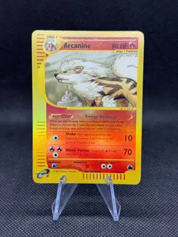 2003 Pokemon Skyridge WOTC Reverse Holo Rare Arcanine 3/144 - Image 1