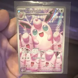 Pokemon TCG Wigglytuff 105/094 Me02: Phantasmal Flames Illustration Rare Holo - Image 1