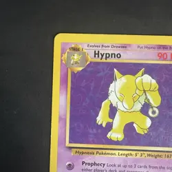 Pokemon TCG Hypno Fossil Non Holo Rare 23/62 Vintage WotC - Image 2