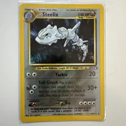 Steelix 15/111 Holo Neo Genesis Pokemon TCG (NM/VLP) - Image 1