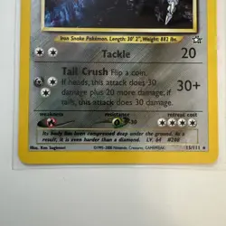 Steelix 15/111 Holo Neo Genesis Pokemon TCG (NM/VLP) - Image 4