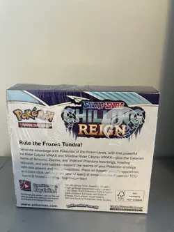 Chilling Reign Booster Box - New Factory Sealed - Pokemon TCG Sword & Shield - Image 3