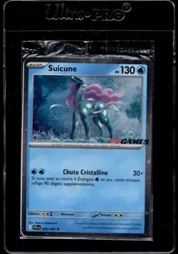 Suicune 026/094 Cosmo Holo EB Games Promo FRENCH Pokemon TCG - Image 1