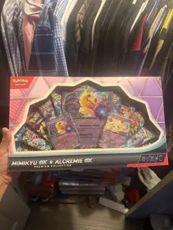 Pokemon Mimikyu Ex And Alcremie Ex Premium Collection - Image 1