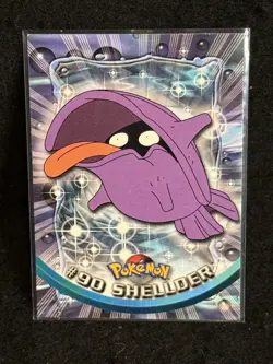 Shellder #90 2000 Topps Pokemon TV Animation Edition Series 2 - Image 1