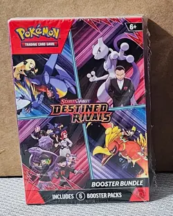 Pokemon TCG Scarlet & Violet Destined Rivals Booster Bundle **BROKEN SEAL* - Image 1