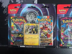 NEW Pokemon Mega Evolution & Phantasmal Flames 2-Pack Blister Sealed - Raikou - Image 2