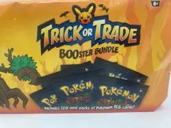 2024 Pokemon Trick or Trade Halloween Booster Bundle - 120 Sealed Packs - Image 2