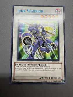 Yu-Gi-Oh! Junk Warrior Unlimited Blue Rare DL12-EN012 MP - Image 1