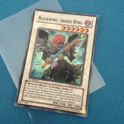 YuGiOh Blackwing Armed Wing RGBT-EN041 1st Edition Super Rare NM - Image 1