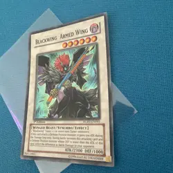 YuGiOh Blackwing Armed Wing RGBT-EN041 1st Edition Super Rare NM - Image 2