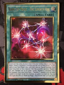 Rank-Up-Magic - The Seventh One MAGO-EN049 1st Edition Premium Gold Rare VLP - Image 2
