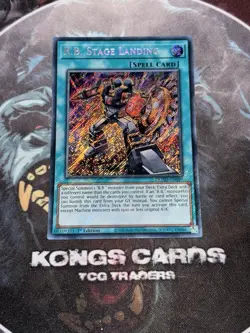 DUAD-EN096 R.B. Stage Landing Secret Rare 1st Ed YuGiOh NEW - Image 1