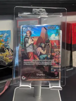 Shanks (PSA Magazine Promo) OP09-001 One Piece Promo Card Foil SEALED BRAND NEW - Image 1