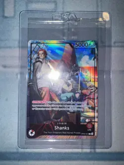 Shanks PSA Magazine Promo OP09-001 One Piece Promo Foil SEALED NM CLEAN - Image 1