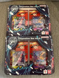 One Piece TCG Illustration Box Vol 6 Sealed - Lot of 2 - Image 1