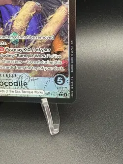 One Piece OP14 The Azure Sea’s Seven - Crocodile OP14-079 Leader Alt Art - Image 4