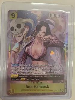 Boa Hancock (Alt Art) OP14-112 SR The Azure Sea’s Seven English One Piece TCG NM - Image 1