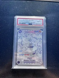 Monkey.D.Luffy (119) (SP) OP05-119 A Fist of Divine Speed Foil PSA 10 - Image 1