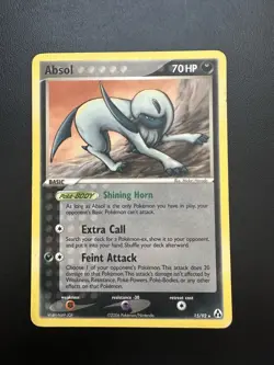 Absol 15/92 - EX Legend Maker - Non Holo - Heavy Play Pokemon Card - Image 1
