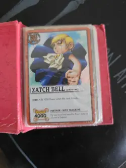 Vintage Zatch Bell Trading Cards Lot Zatch Bell Holo foil - Image 1