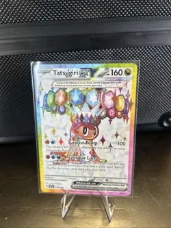 Pokemon TCG Tatsugiri EX Double Rare Card 226/191 SV08 Surging Sparks - Image 1