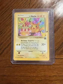 Birthday Pikachu 24 Pokemon Celebrations Collection Holo Card - Image 1