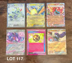 ⚡ Pokemon EX Card Lot 117 | Revavroom Kilowattrel Ogerpon | Free Ship 🚀 - Image 1