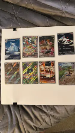 Pokemon TCG | Full Art & Illustration Rare 8 Card Bundle | Pack Fresh | Job lot - Image 1