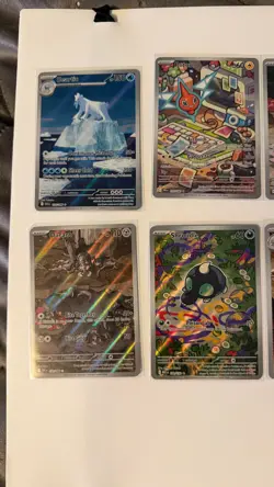 Pokemon TCG | Full Art & Illustration Rare 8 Card Bundle | Pack Fresh | Job lot - Image 2