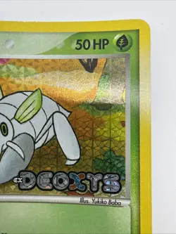 Nincada 67/107 EX Deoxys Reverse Holo Rare Stamped Pokemon Card - Image 4