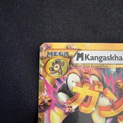 Pokemon Card Mega M Kangaskhan EX Flashfire Holo 109/106 Secret Rare HP - Image 3